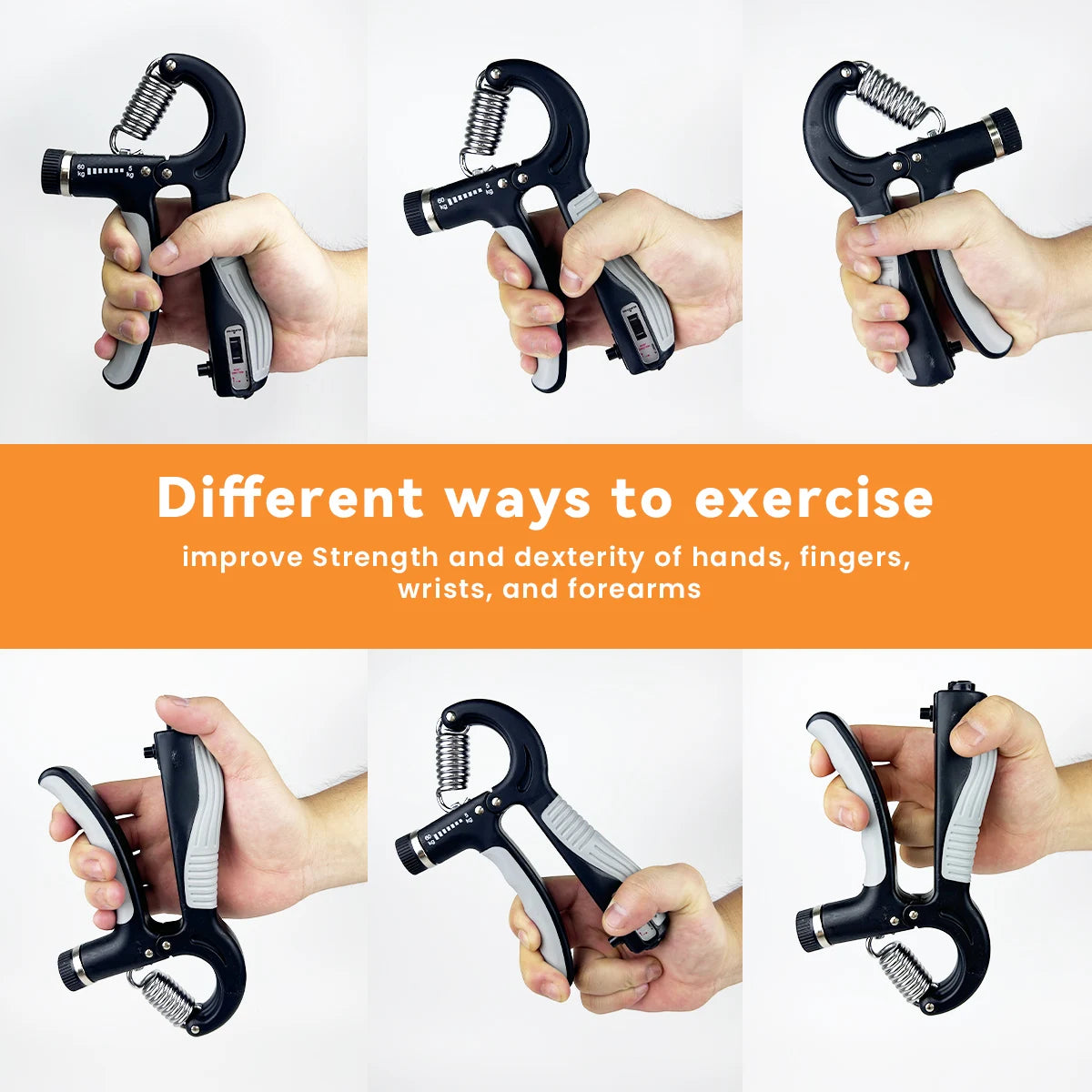 PowerGrip Pro Hand Strength Trainer - Addictive fitness